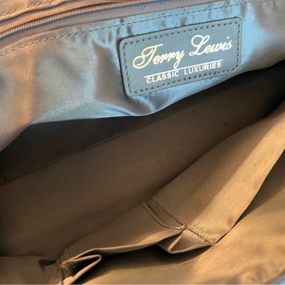 Blue Leather Shoulder Bag - Picture 3 of 7